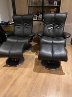 2x  Stressless relax fauteuil mer voetenbank, Huis en Inrichting, Fauteuils, Ophalen, Zo goed als nieuw