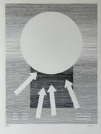 Michel SEUPHOR - Geometrie - Orig. lithografie - 75 x 55 cm, Antiek en Kunst, Kunst | Litho's en Zeefdrukken, Ophalen of Verzenden