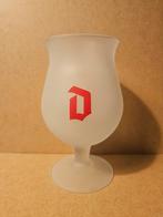 Gezandstraald duvel glas, Verzamelen, Ophalen of Verzenden, Zo goed als nieuw, Duvel