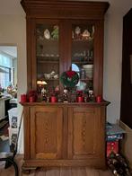 antieke kast vitrinekast: 1,5 x 2,8 meter, Antiek en Kunst, Ophalen