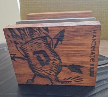 Handmade belgium duvel biervilthouder  beschikbaar voor biedingen