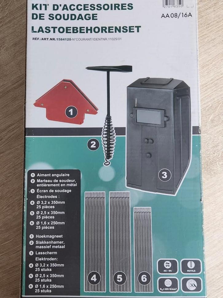 Start set lassen Nieuwe doos, Doe-het-zelf en Bouw, Gereedschap | Lasapparaten, Nieuw, Elektroden, Ophalen of Verzenden