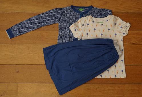 setje midi rok - topje - truitje Lily Balou, maat 128, Kinderen en Baby's, Kinderkleding | Maat 128, Zo goed als nieuw, Meisje