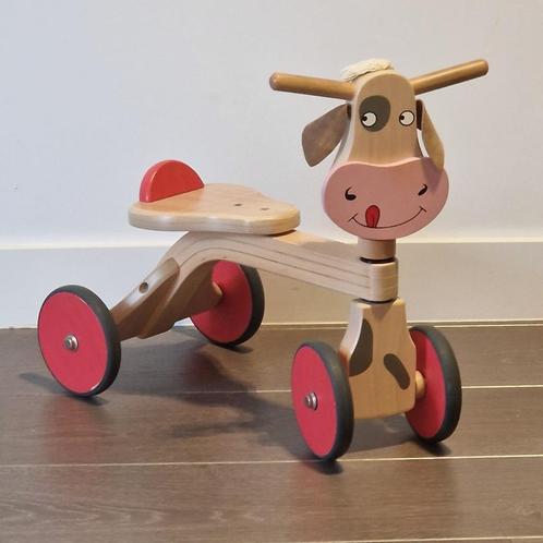 Houten loopfiets Jasper Toys, Kinderen en Baby's, Speelgoed | Buiten | Voertuigen en Loopfietsen, Zo goed als nieuw, Loopfiets