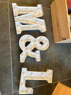Lichtletters M&L, Hobby en Vrije tijd, Ophalen, Zo goed als nieuw