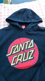Zwarte hoodie Santa Cruz maat S, Ophalen, Gedragen, Maat 46 (S) of kleiner
