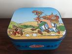 Asterix Obelix blik blikken doos delacre, Verzamelen, Stripfiguren, Ophalen of Verzenden, Zo goed als nieuw