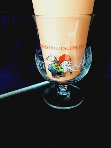 Glas Brasserie d'Achouffe 12 cl beschikbaar voor biedingen