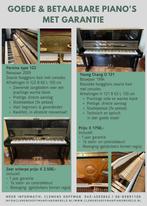 Op zoek naar een goede en betaalbare piano met garantie ?, Muziek en Instrumenten, Piano's, Zwart, Ophalen of Verzenden, Zo goed als nieuw