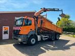 Mercedes-Benz Axor 2640 , 6x4 Kipper/Kraan Palfinger PK17502, Stof, Overige kleuren, Mercedes-Benz, Bedrijf