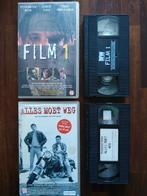 2 x VHS: FILM 1 & ALLES MOET WEG samen te koop voor 5,00 €, CD & DVD, VHS | Film, Comme neuf, Enlèvement ou Envoi