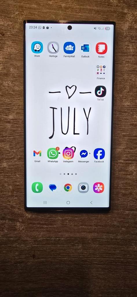 Samsung Galaxy S23 Ultra 256 GB, Telecommunicatie, Mobiele telefoons | Samsung, Zo goed als nieuw, Galaxy S23, 256 GB, Touchscreen