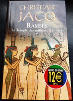 Christian Jacq - Ramsès. 2, Le temple des millions d'années, Livres, Romans, Comme neuf, Enlèvement ou Envoi