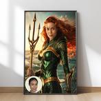 Poster/Affiche personnalisé Aquawoman – 20 designs dispos, Envoi