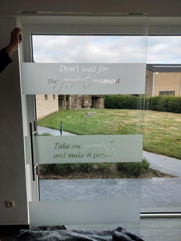 Glazen deuren, Doe-het-zelf en Bouw, Deuren en Vliegenramen, Ophalen of Verzenden