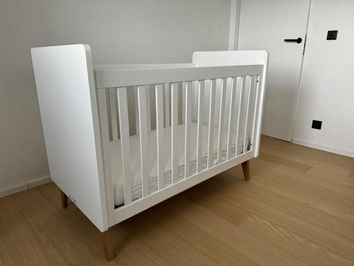 Pericles Pure babybed 60 x 120 + matras en aerosleep, Enfants & Bébés, Chambre d'enfant | Lits, Comme neuf, Moins de 140 cm, Moins de 70 cm