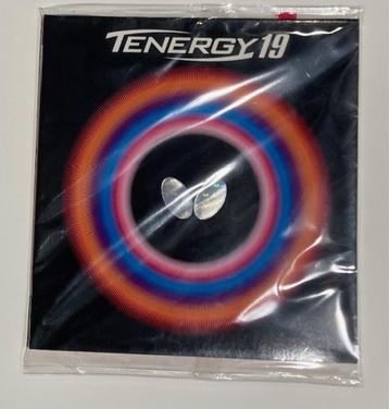 Butterfly tafeltennisrubber Tenergy 19 rood (NIEUW) beschikbaar voor biedingen