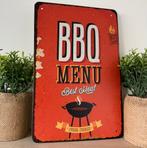 Bbq Menu, Ophalen of Verzenden, Nieuw, Reclamebord