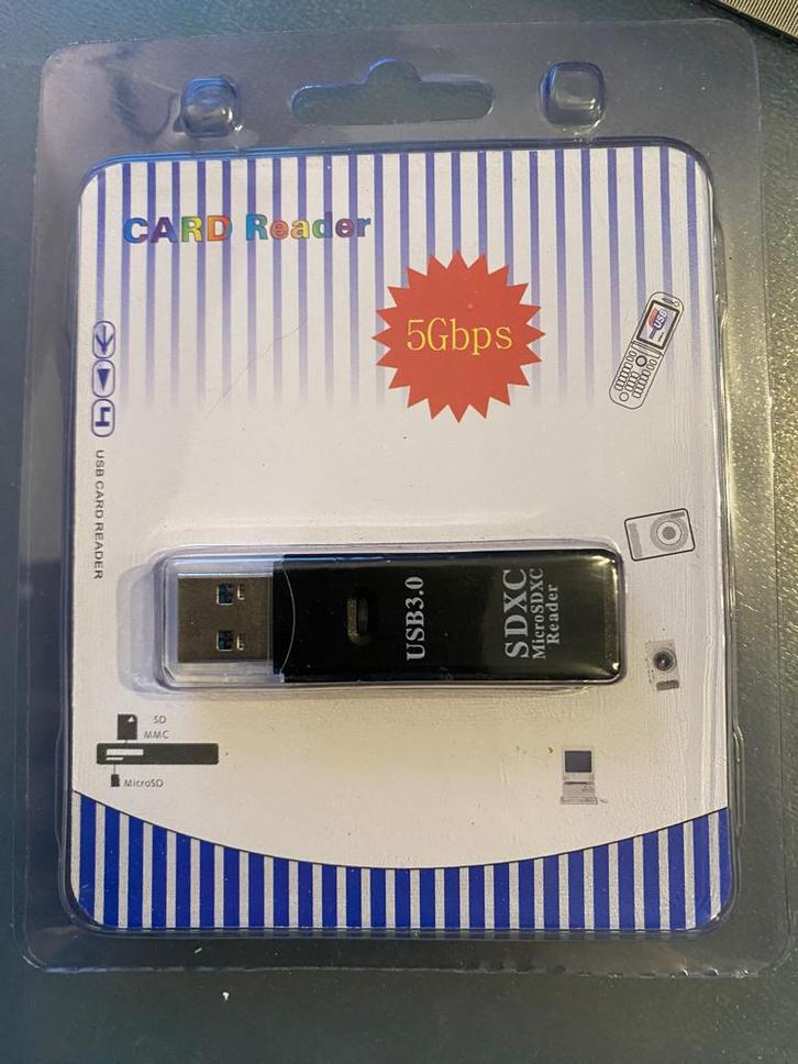 USB SD / MicroSD Kaartlezer NIEUW, Computers en Software, Geheugenkaartlezers, Nieuw, Ophalen of Verzenden