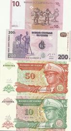 CONGO 8 VERSCHILLENDE BILJETTEN, Timbres & Monnaies, Billets de banque | Afrique, Enlèvement ou Envoi