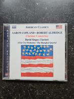 Aaron Copland. Robert Aldridge. Clarinet concertos, cd, Cd's en Dvd's, Ophalen of Verzenden, Zo goed als nieuw
