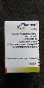 Elvanse 70 mg lisdexamfetamine, Sports & Fitness, Produits de santé, Wellness & Bien-être, Autres types, Enlèvement ou Envoi, Neuf