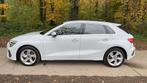 Audi A3 Sportback 40 TFSI e PHEV S line tronic (150 kW), Auto's, Gebruikt, 4 cilinders, Alcantara, Wit