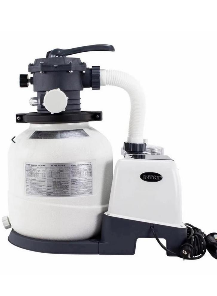 Intex SX2100 zandfilterpomp - 6 m³/u, Tuin en Terras, Zwembad-toebehoren, Zo goed als nieuw, Filter, Ophalen