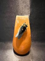 Vallauris soliflore vaasje cicade Poterie Missette Frankrijk, Enlèvement ou Envoi