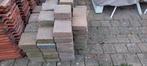 Gratis klinkers +/- 80 stuks 15x15cm en 10 stuks 10x10cm, Tuin en Terras, Tegels en Klinkers, Ophalen, Zo goed als nieuw