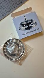 Gootsteen afvoerplug / korfplug RVS, Doe-het-zelf en Bouw, Ophalen of Verzenden, Nieuw, Overige typen