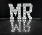 Lichtletters Te Koop! 'MR&MRS' OP = OP! 600,- VASTE PRIJS, Ophalen, Nieuw