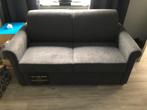 Zetel 2 zit/slaapbank, Ophalen, Zo goed als nieuw, Tweepersoons, Rechte bank