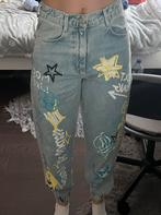Bershka Graffiti Jeans Jogger – EUR 34 (XS), Kleding | Dames, Bershka, Ophalen of Verzenden, Zo goed als nieuw, Overige kleuren