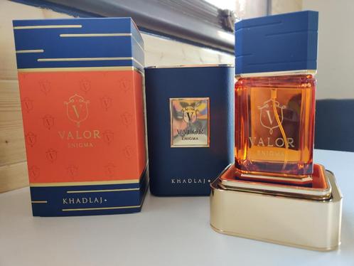 Khadlaj valor enigma 100ml EDP, Handtassen en Accessoires, Uiterlijk | Parfum, Verzenden