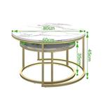 tables basses, Rond, Comme neuf, Enlèvement, Autres matériaux