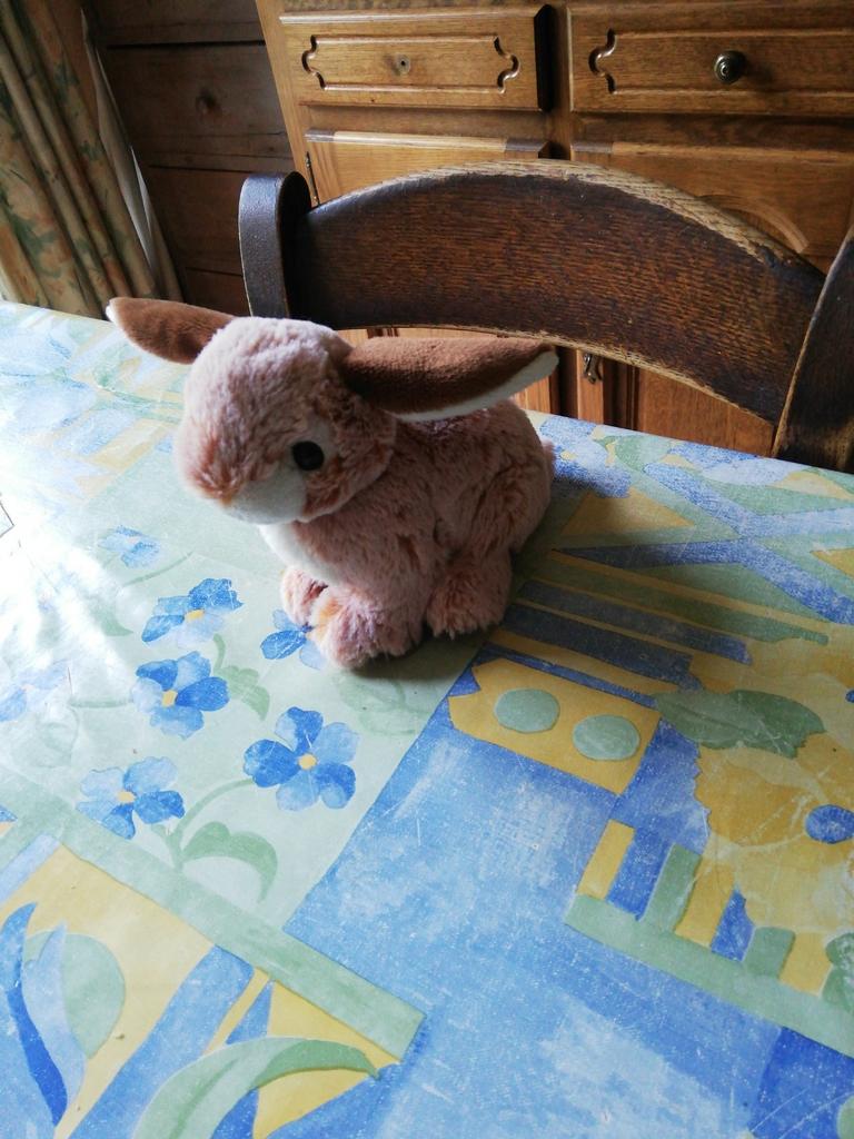 Peluche lapin. Nicotoy Toy. Neuve., Ophalen of Verzenden, Zo goed als nieuw, Konijn