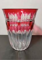 Kristallen vaas Val Saint Lambert, Ophalen of Verzenden