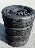 4 bons pneus été 195/55-15 sur jantes VW, Autos : Pièces & Accessoires, Pneus & Jantes, 15 pouces, Pneus et Jantes, Pneus été