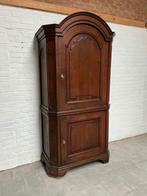 Antieke kast eik., Huis en Inrichting, Kasten | Vitrinekasten, Ophalen, 100 tot 150 cm, 200 cm of meer, Eikenhout