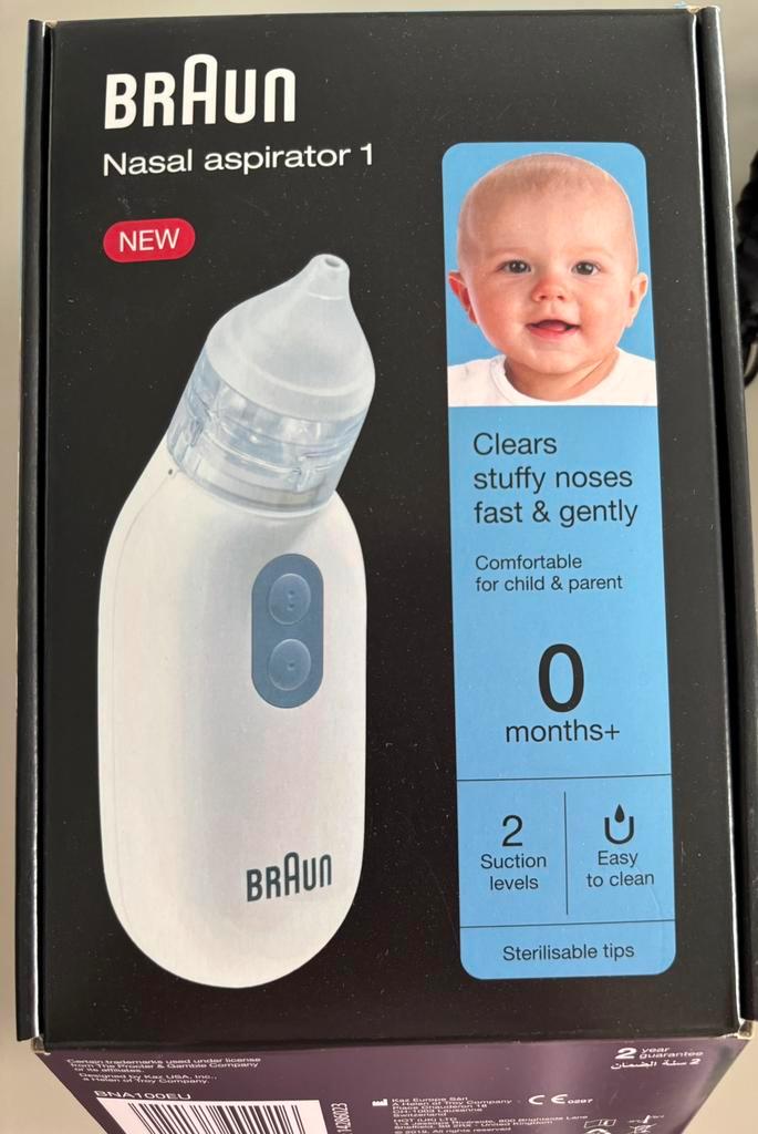 Braun neusreiniger, Kinderen en Baby's, Badjes en Verzorging, Zo goed als nieuw, Ophalen