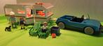 Playmobil: oude auto + caravan, Ophalen, Zo goed als nieuw
