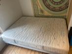 Vente sommier + matelas 140x190, Huis en Inrichting, Slaapkamer | Matrassen en Bedbodems, Ophalen, Gebruikt, Tweepersoons, Bedbodem
