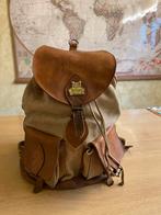 Vintage lederen rugtas. Rhétorique Generation., Enlèvement, Utilisé