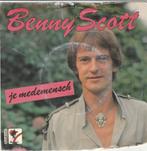 45T: Benny Scott: Je medemensch, Ophalen of Verzenden, Gebruikt, Overige formaten