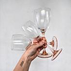 Luminarc roze wijnglazen, Huis en Inrichting, Keuken | Servies, Glas, Glas of Glazen, Zo goed als nieuw, Ophalen