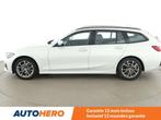 BMW 3 Serie 320 320d Sport Line (bj 2020, automaat), Auto's, Achterwielaandrijving, Start-stop-systeem, Wit, 5 deurs