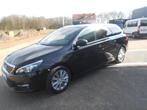 Peugeot 308 ALLURE 1.2 PURETECH MANUEEL - WAARBORG, Auto's, Voorwielaandrijving, Stof, Gebruikt, Zwart