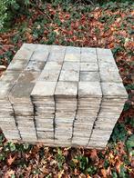 Tegels - blauwe hardsteen (20 x 20 x 2), Ophalen, Gebruikt, Terrastegels, Natuursteen