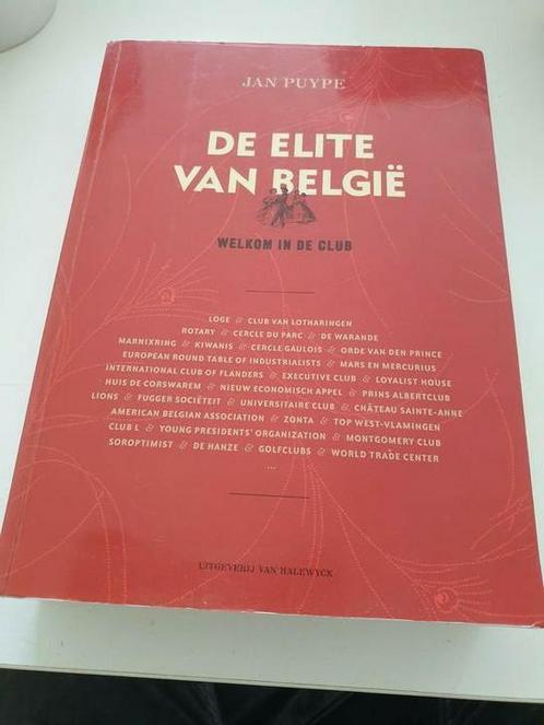 Jan Puype - De Elite van Belgie Welkom in de club, Boeken, Wetenschap, Zo goed als nieuw, Ophalen of Verzenden